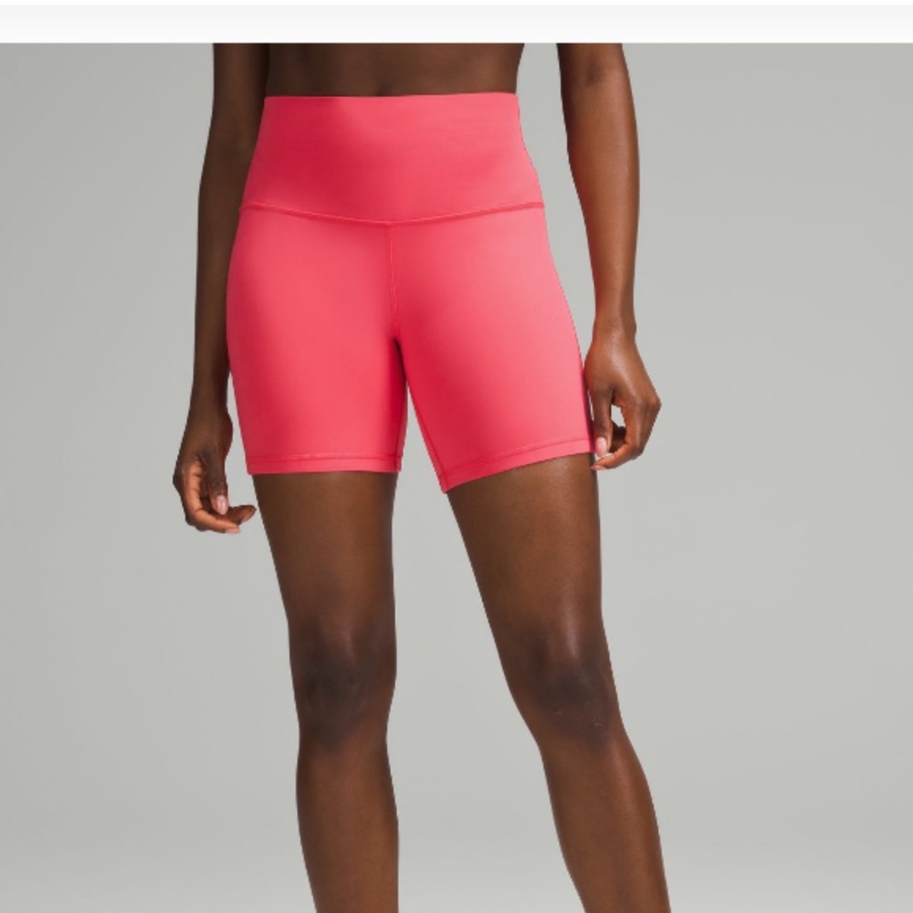 Lululemon Athletica Coral Bike Shorts